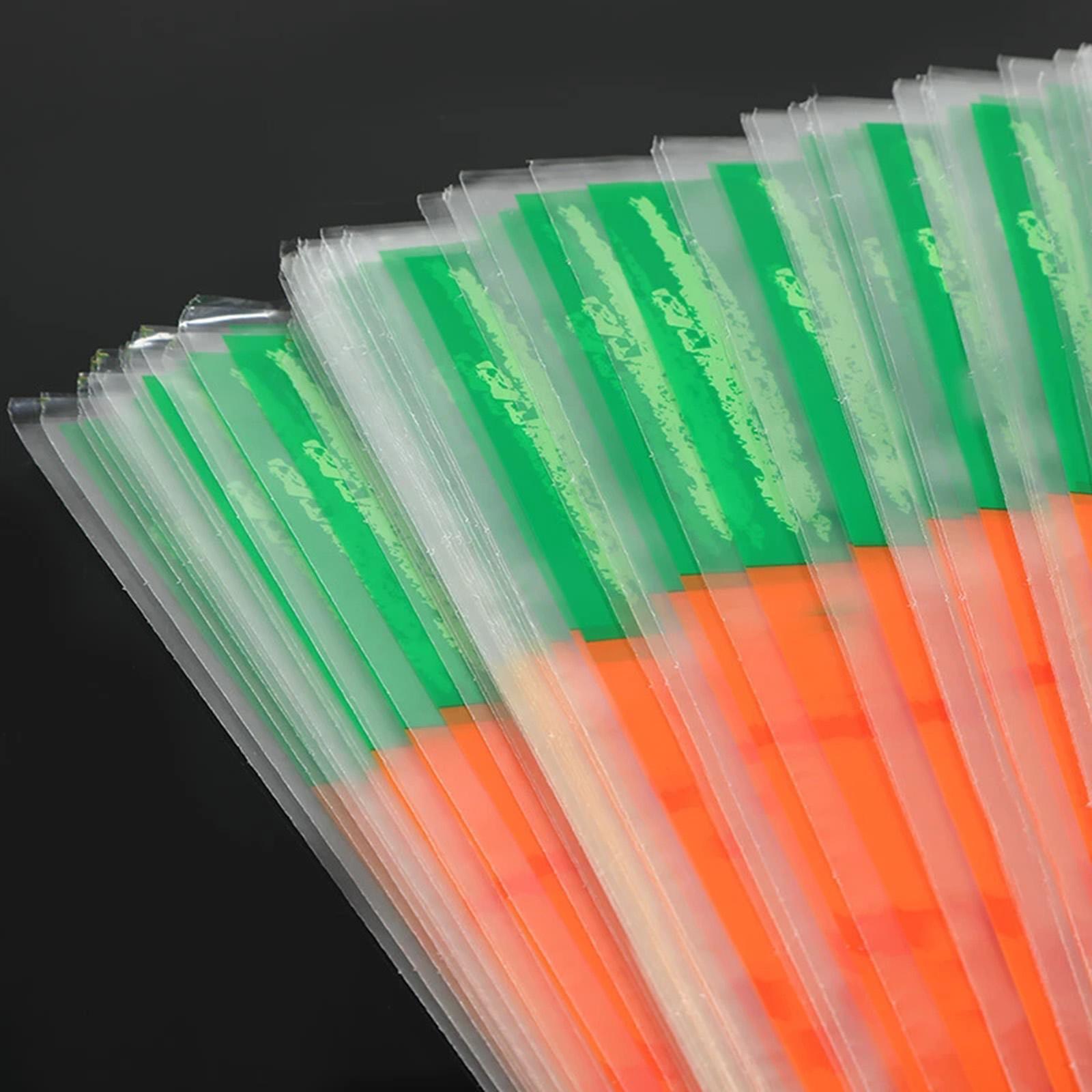 Popcorn - Translucent Easter Carrot Treat Bags for