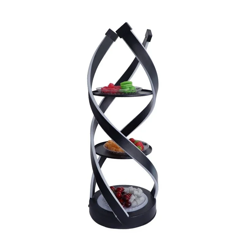 Seaweed Snack - Bar luminous three-layer spiral fruit plate