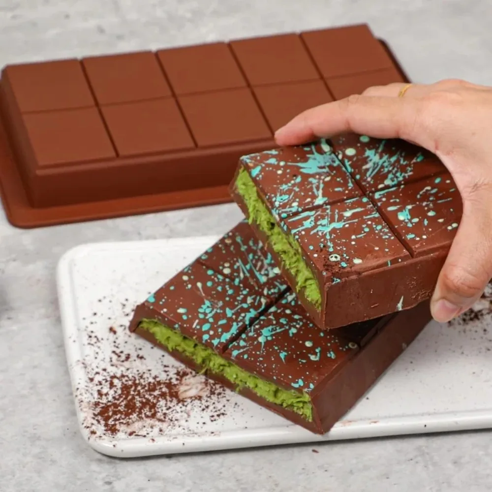 Protein Bar - Silicone Chocolate Bar Mold Rectangle Easy