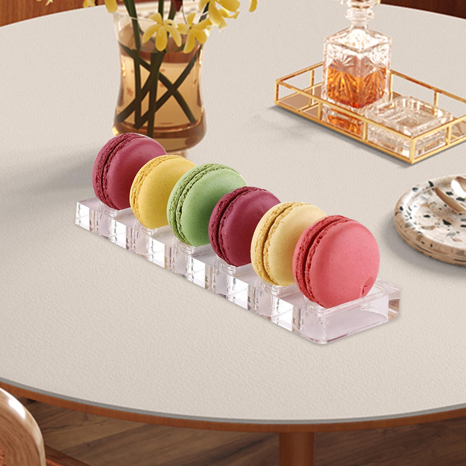 Macaron Cake Stand Clear Acryl - Food Snacks Catering ulasan dan harga
