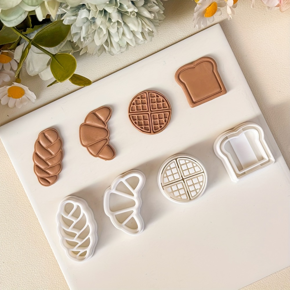 4Pcs Bread Themed Cookie Cutte - Cookies Pack ulasan dan harga