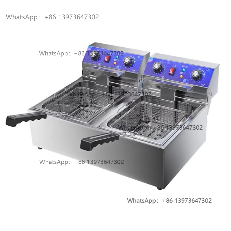 Commercial Electric Fryer Stai - Popcorn ulasan dan harga
