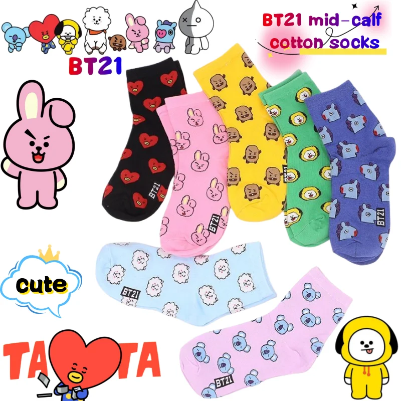 BT21 Koya RJ Cooky Shooky Tata - Cookies Pack ulasan dan harga