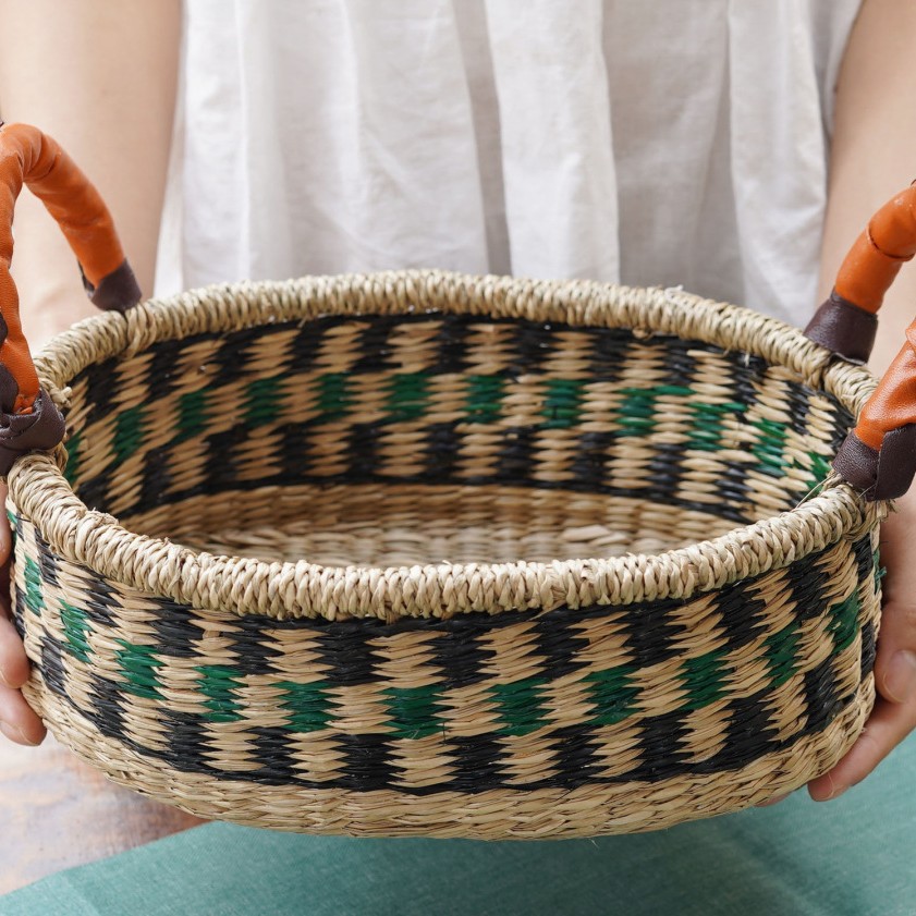 Seaweed woven storage basket C - Seaweed Snack ulasan dan harga